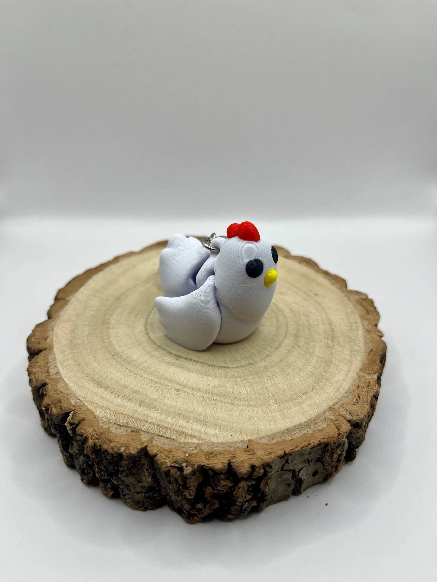 Articulated Chicken keyring