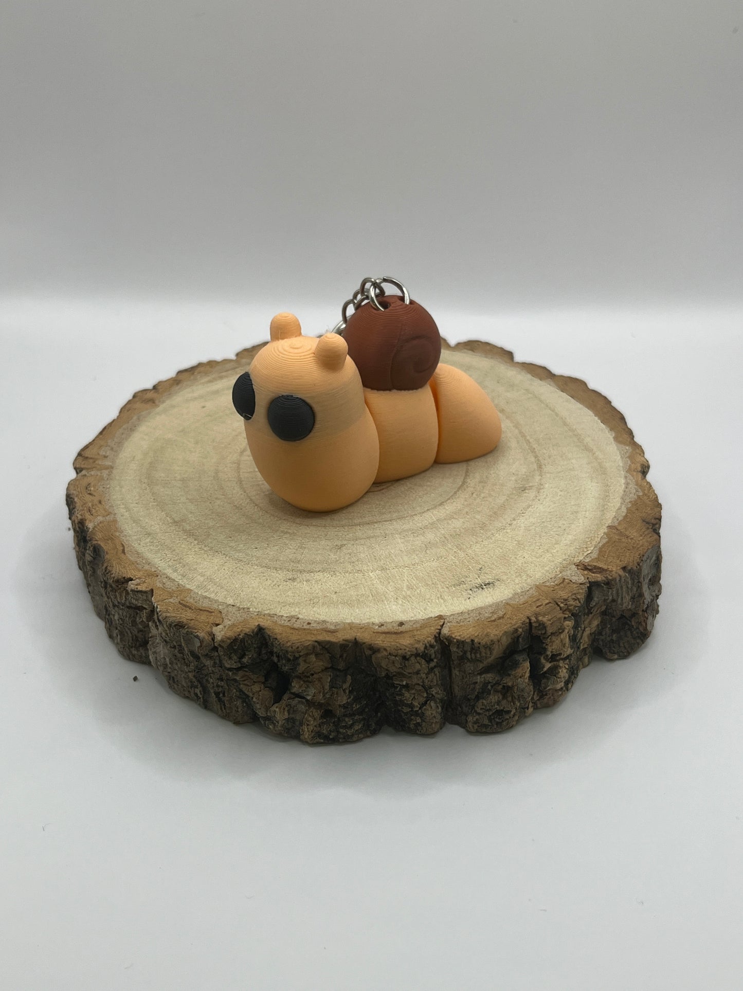 Articulated Snail keyring