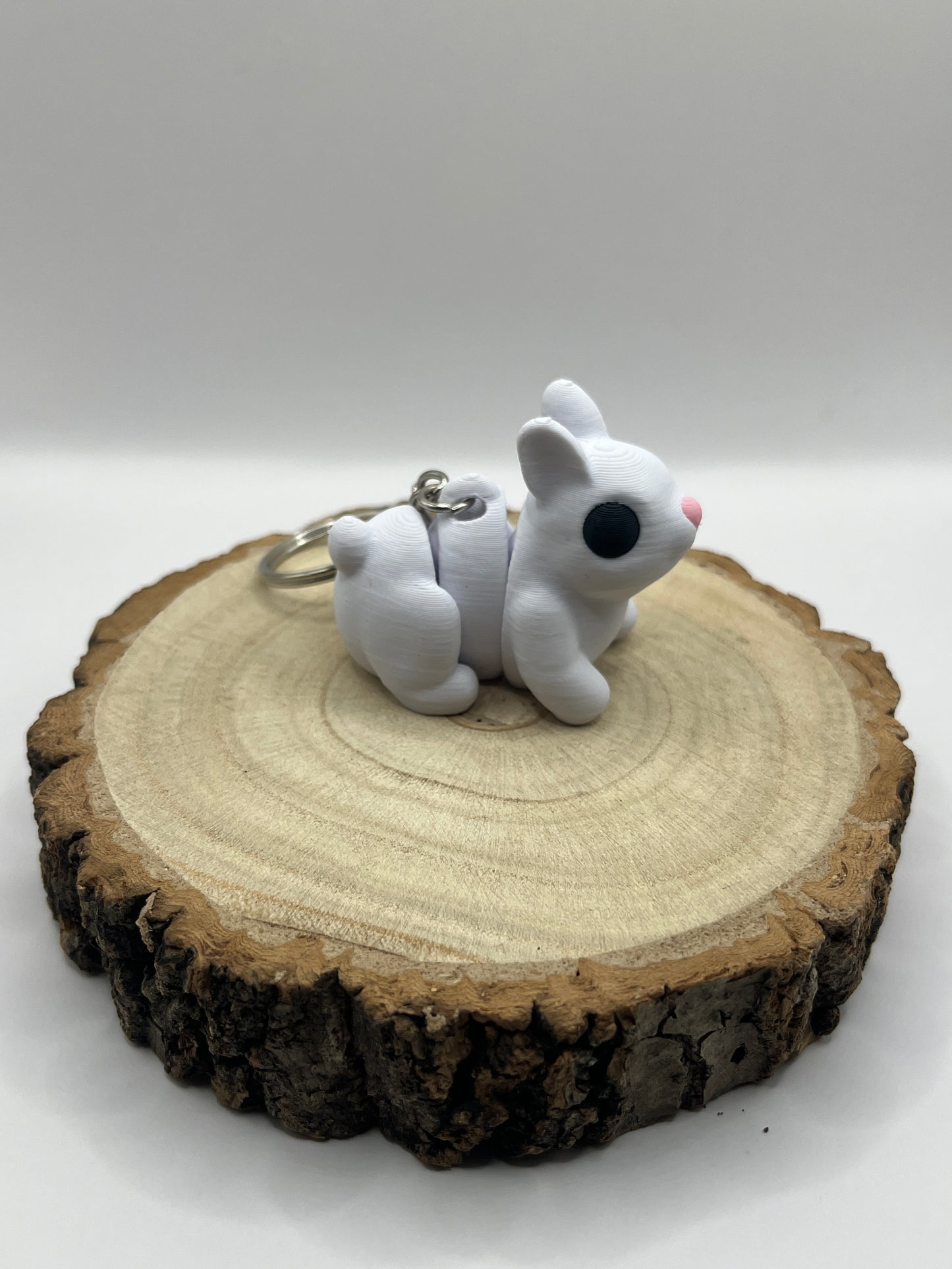 Articulated Bunny Rabbit keyring