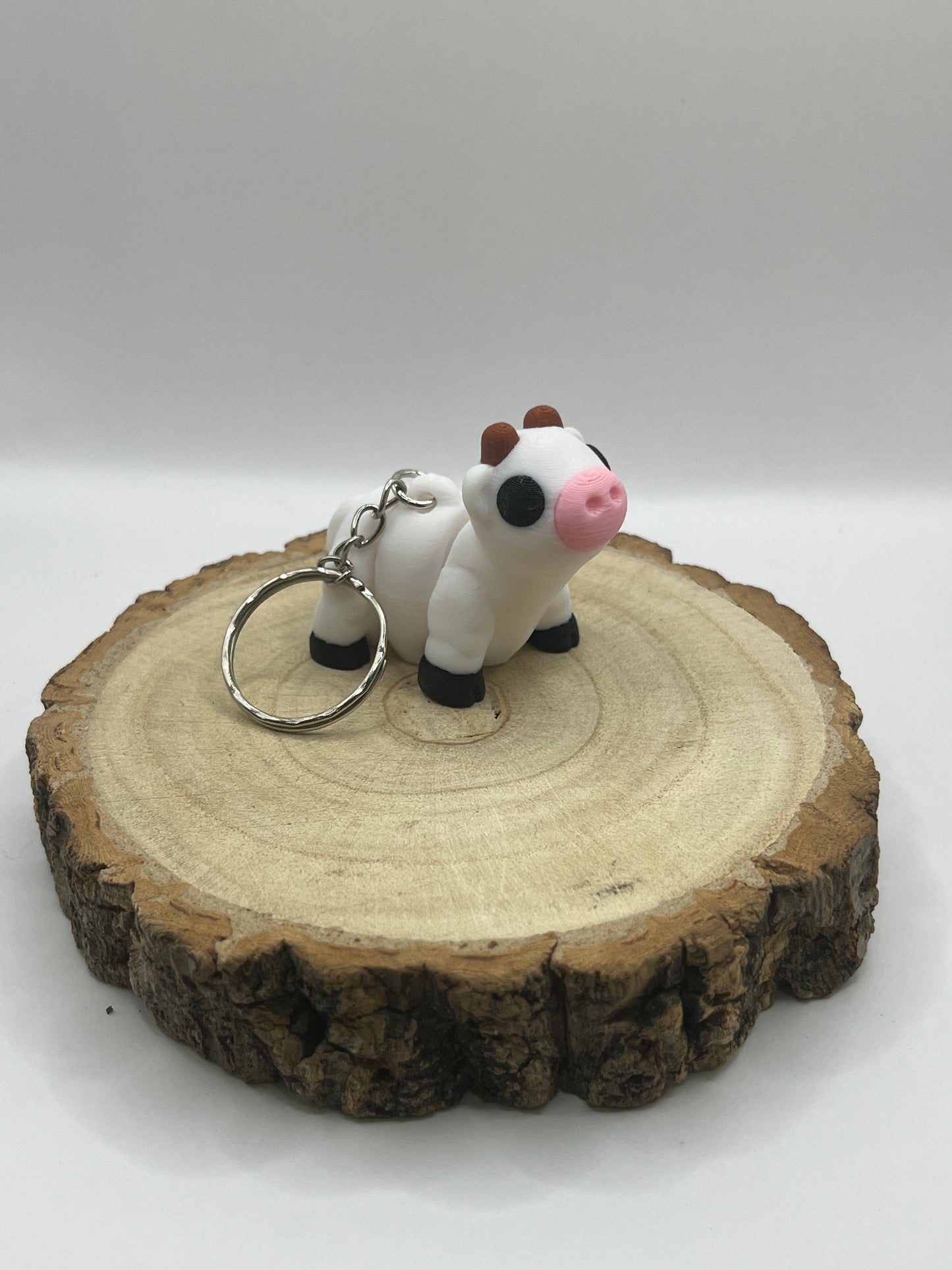 Articulated Cow keyring