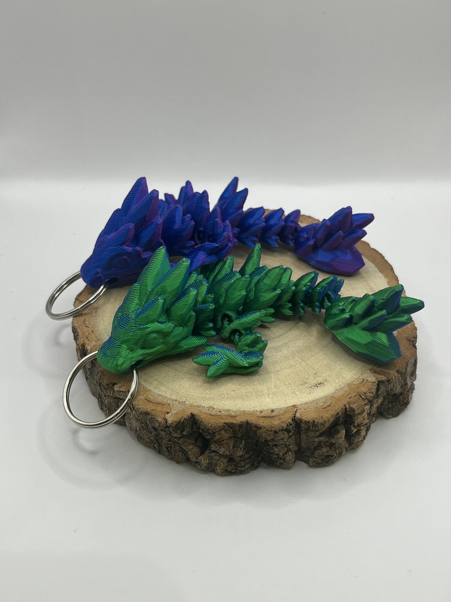 Gemstone Dragon Keyring
