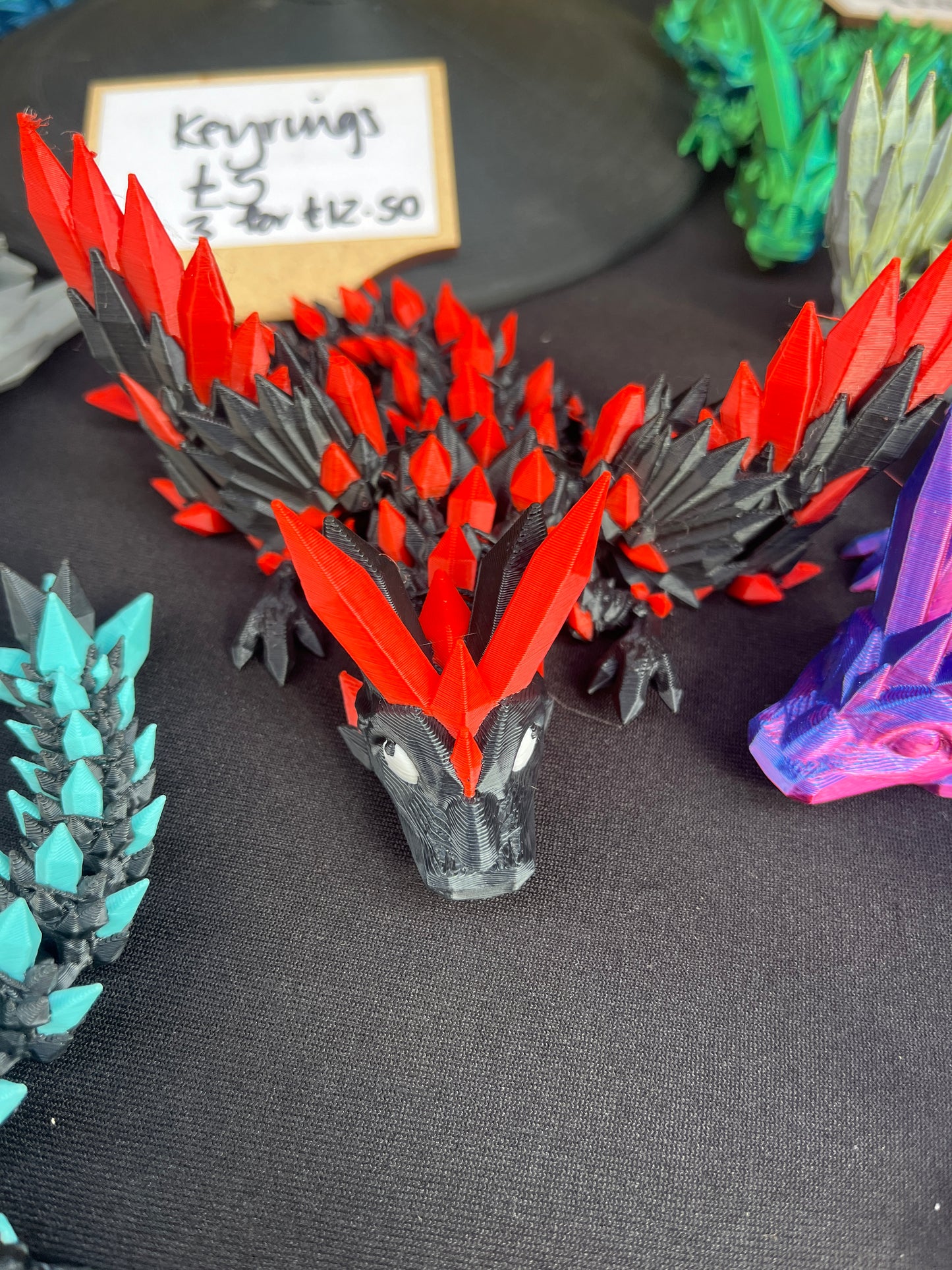 Small Crystal Winged Dragon