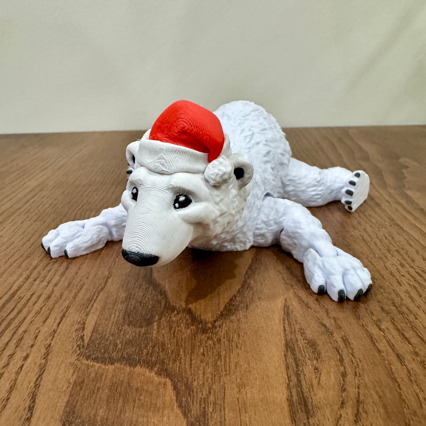 Articulated Christmas Polar Bear