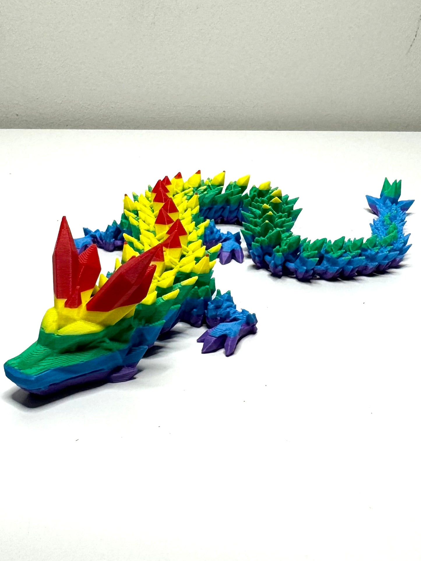 Rainbow Crystal Dragon