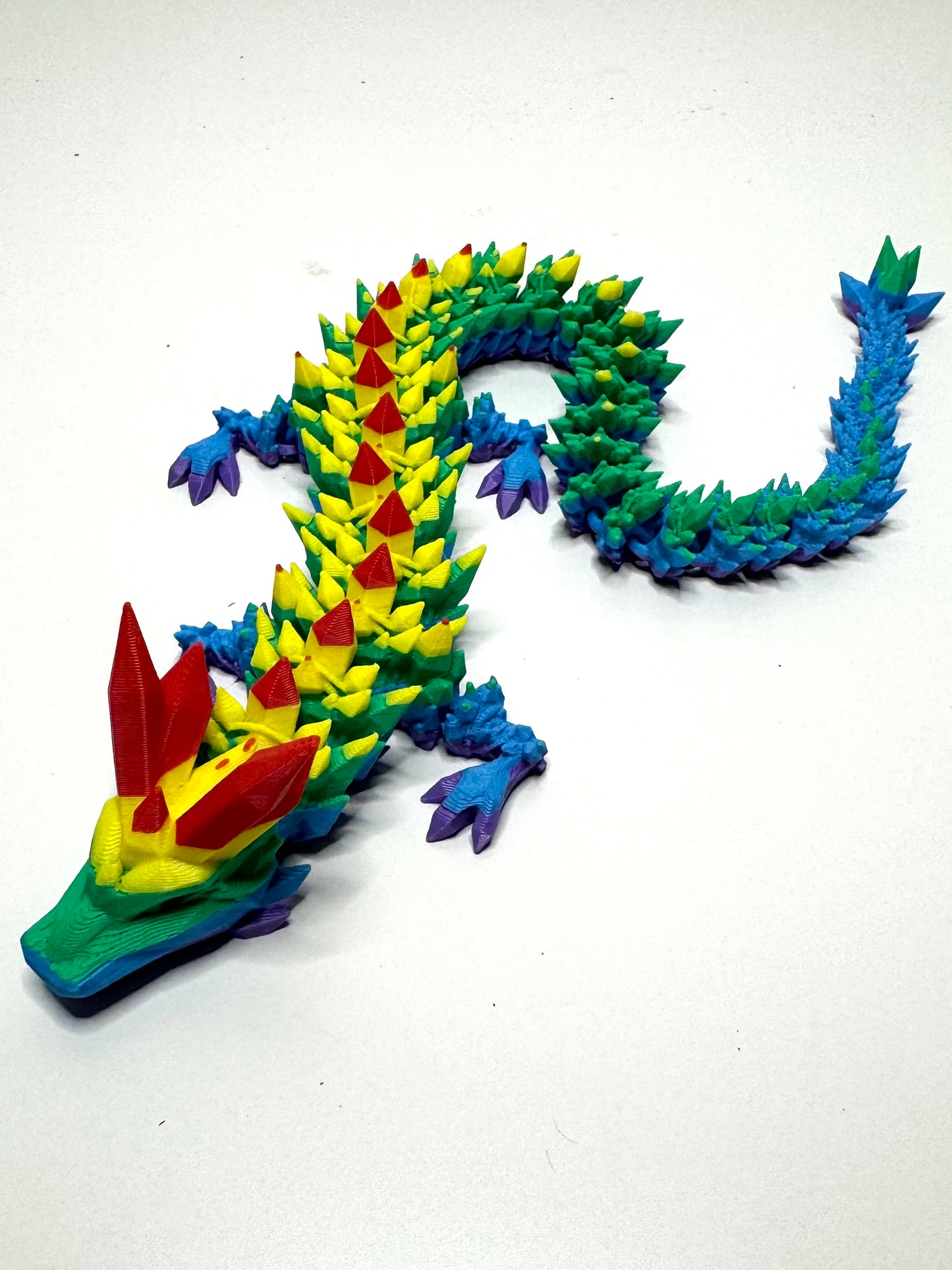 Rainbow Crystal Dragon