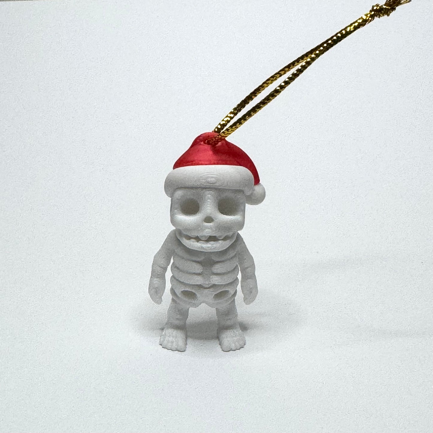 Articulated Skeleton Santa Tree Decoration