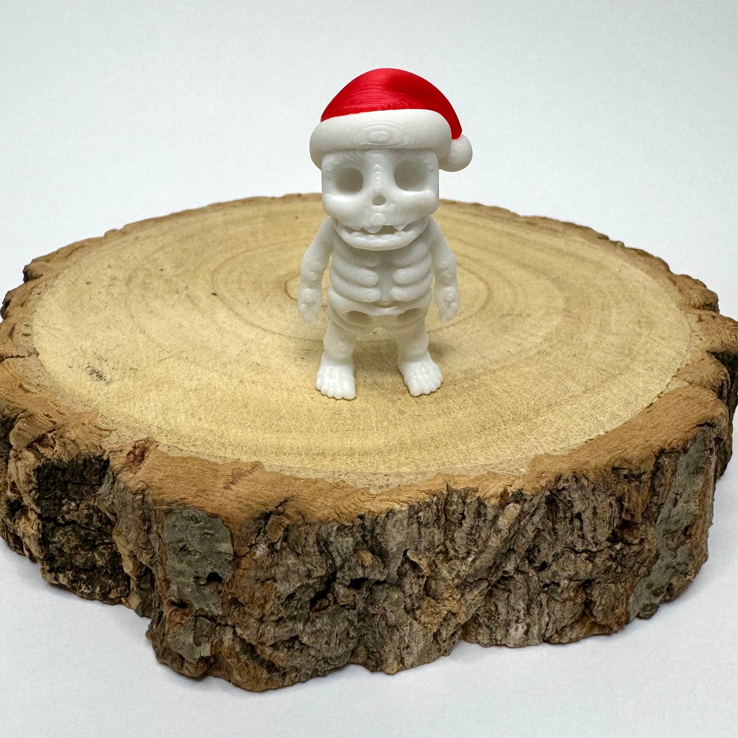 Articulated Santa Skeleton mini
