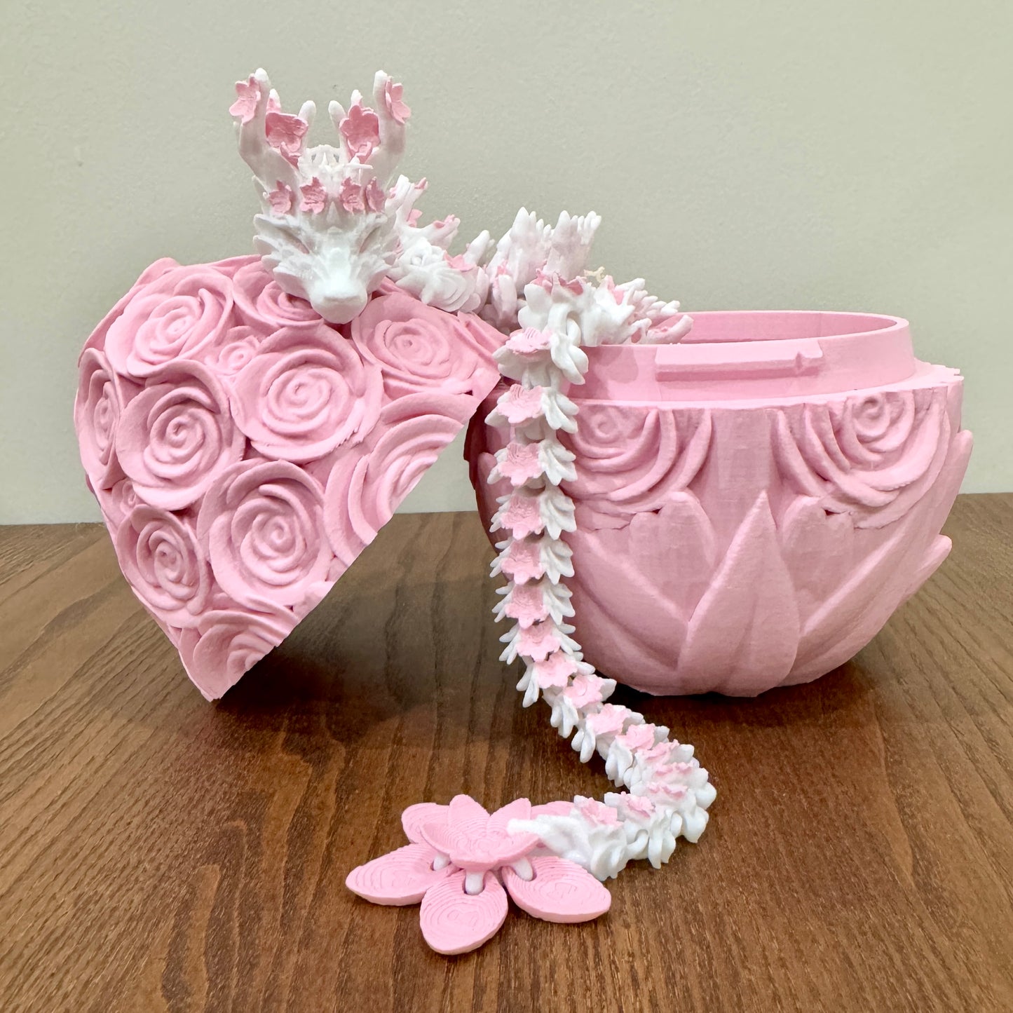 Cherry Blossom Dragon + Egg