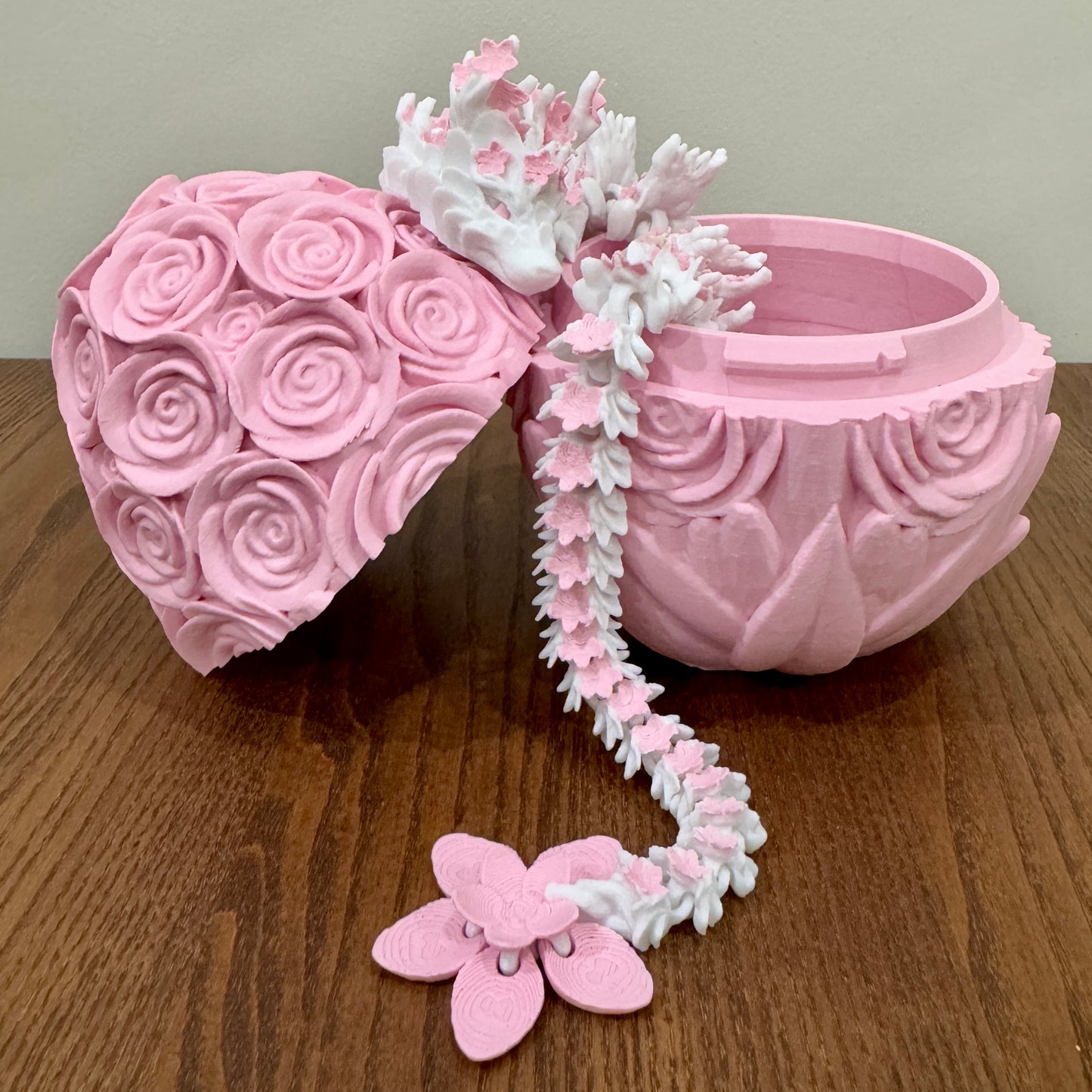 Cherry Blossom Dragon + Egg