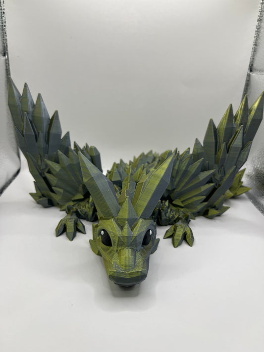 XL Crystal Winged Dragon