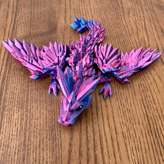 Small Crystal Winged Dragon